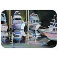 Carolines Treasures Deep Sea Fishing Boats Mouse Pad- Hot Pad and Trivet JMK1048MP